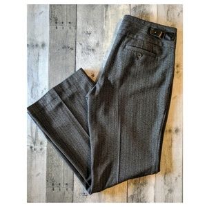 Express Grey Editor Dress Pants